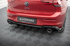 Difusor trasero + embellecedores de escape para Volkswagen Golf GTE / R-Line Mk8 / Mk8 Facelift