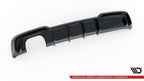 Difusor trasero para Audi A3 S-Line Sportback 8V Facelift (Version with dual Exhausts on one side)