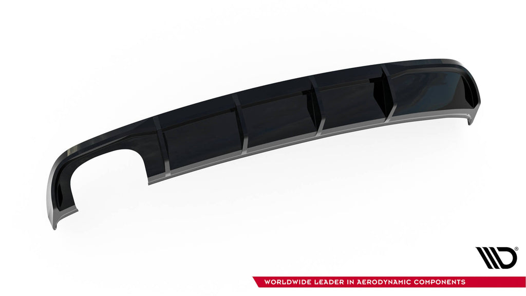 Difusor trasero para Audi A3 Sedan 8V Facelift (Version with dual Exhaust tips on one side)