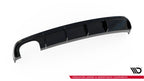 Difusor trasero para Audi A3 Sedan 8V Facelift (Version with dual Exhaust tips on one side)
