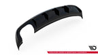 Difusor trasero para Audi A3 Sedan 8V Facelift (Version with dual Exhaust tips on one side)