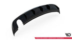 Difusor trasero para Audi A3 Sedan 8V Facelift (Version with single Exhaust tips on one side)