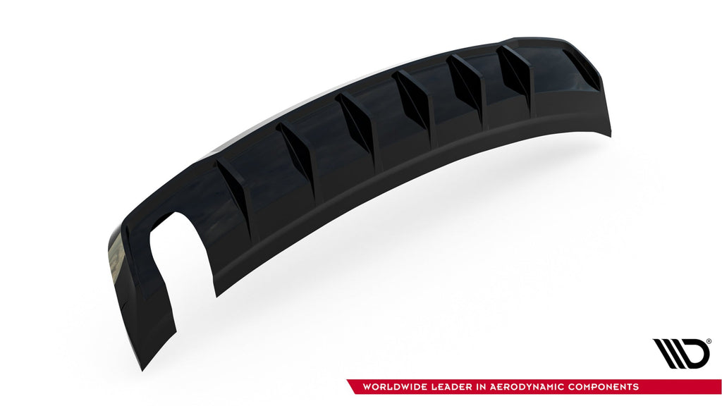 Difusor trasero para Audi A3 Sedan 8V (Version with single Exhaust tips on one side)