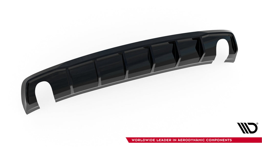 Difusor trasero para Audi A3 Sedan 8V (Version with single Exhaust tips on both sides)