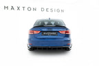 Difusor trasero para Audi A3 Sedan 8V (Version with single Exhaust tips on both sides)