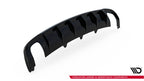 Difusor trasero para Audi A4 B8 Facelift (Version with single Exhausts on both sides)