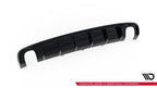 Difusor trasero para Audi A4 B8 Facelift (Version with single Exhausts on both sides)