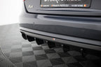 Difusor trasero para Audi A4 B8 Facelift (Version with single Exhausts on both sides)