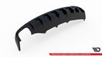 Difusor trasero para Audi A4 B8 (Single side dual Exhaust version)