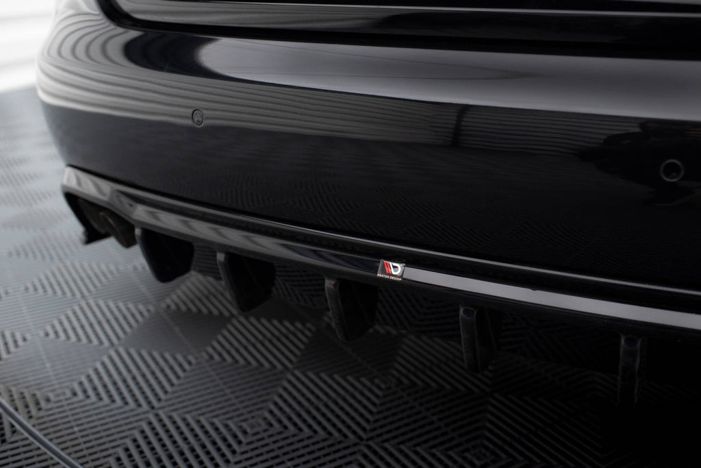 Difusor trasero para Audi A4 B8 (Single side dual Exhaust version)