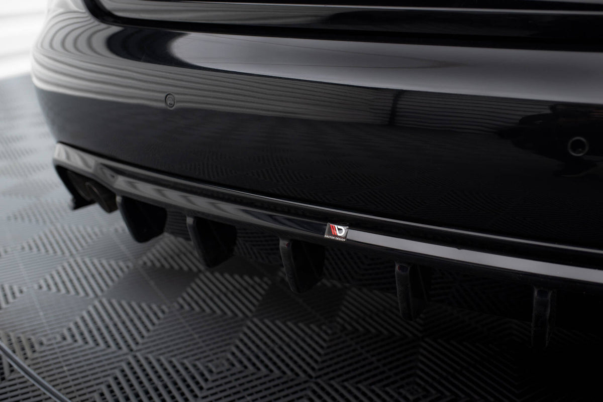 Difusor trasero para Audi A4 B8 (Single side dual Exhaust version)