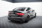 Difusor trasero para Audi A4 B8 (Single side dual Exhaust version)
