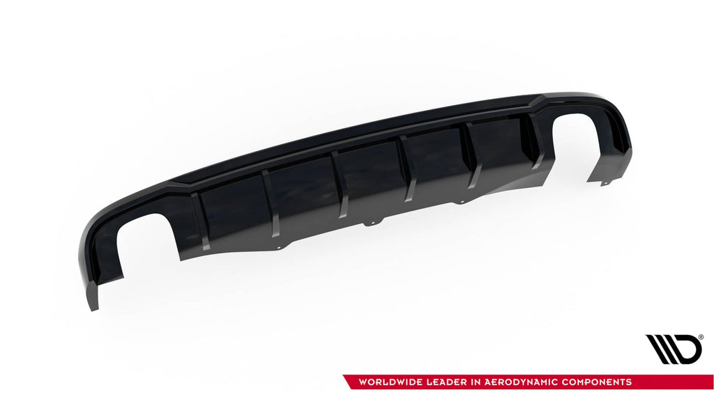 Difusor trasero para Audi A4 B8 (Version with single Exhausts on two sides)