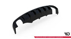 Difusor trasero para Audi A4 B8 (Version with single Exhausts on two sides)