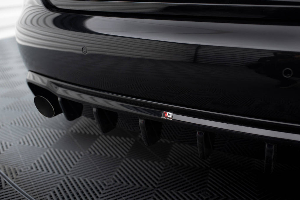 Difusor trasero para Audi A4 B8 (Version with single Exhausts on two sides)