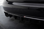 Difusor trasero para Audi A4 B8 (Version with single Exhausts on two sides)