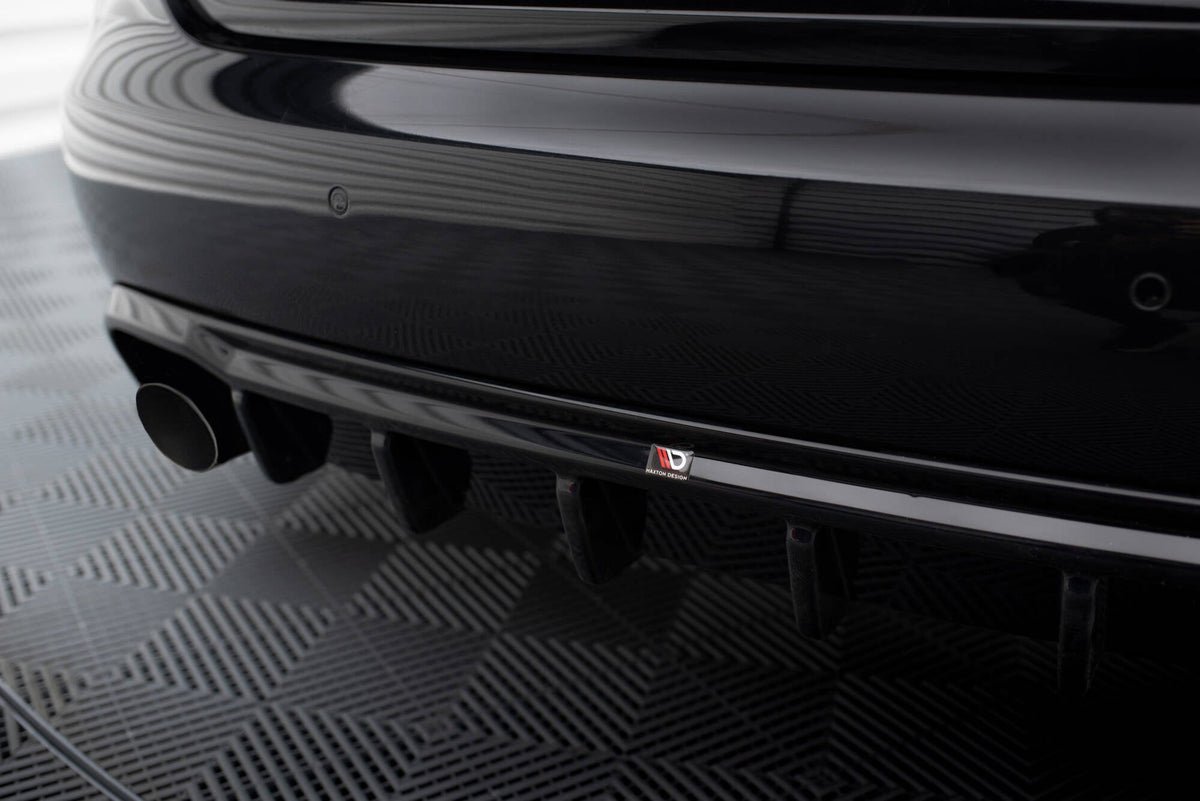 Difusor trasero para Audi A4 B8 (Version with single Exhausts on two sides)