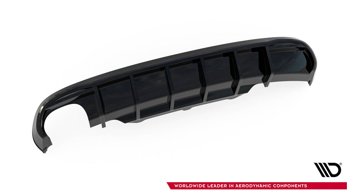 Difusor trasero para Audi A5 Coupe / Cabrio S-Line 8T (Single side dual Exhaust version)