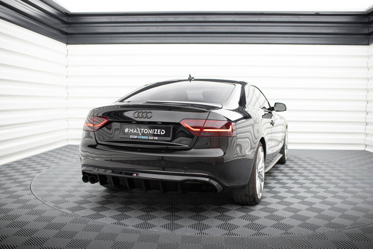 Difusor trasero para Audi A5 Coupe / Cabrio S-Line 8T (Single side dual Exhaust version)