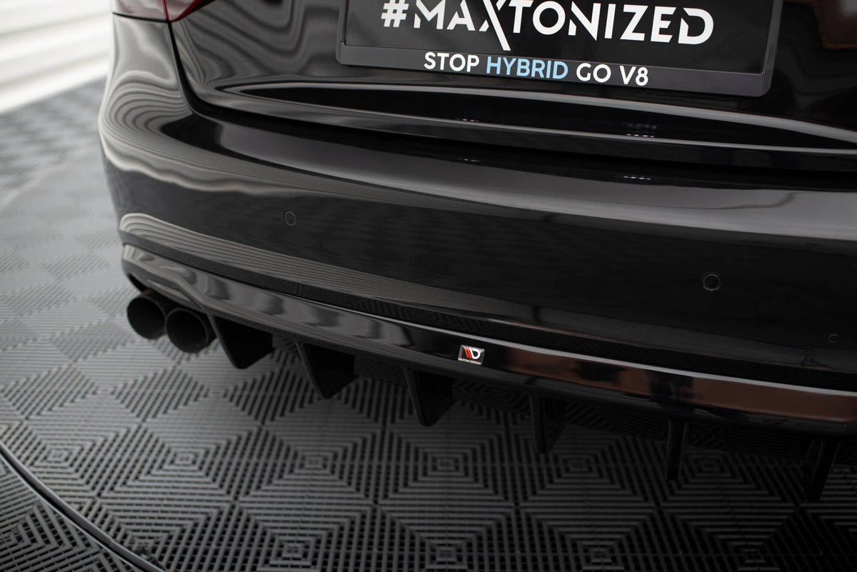 Difusor trasero para Audi A5 Coupe / Cabrio S-Line 8T (Single side dual Exhaust version)