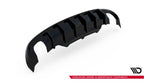 Difusor trasero para Audi A5 Coupe / Cabrio S-Line 8T (Version with single Exhausts on both sides)