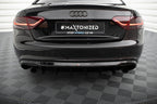 Difusor trasero para Audi A5 Coupe / Cabrio S-Line 8T (Version with single Exhausts on both sides)