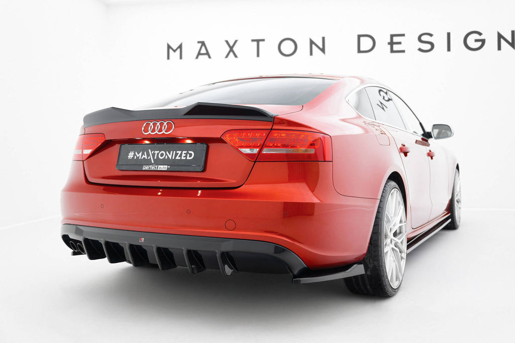 Difusor trasero para Audi A5 S-Line Sportback 8T (Version with dual Exhaust tips on one side)
