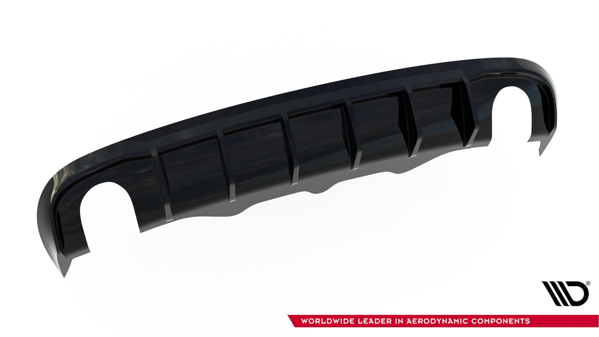 Difusor trasero para Audi A5 S-Line Sportback 8T (Version with single Exhaust tips on both sides)