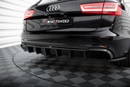 Difusor trasero para Audi A6 Sedan / Avant C7 (Single side dual Exhaust version)