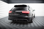 Difusor trasero para Audi A6 Sedan / Avant C7 (Single side dual Exhaust version)