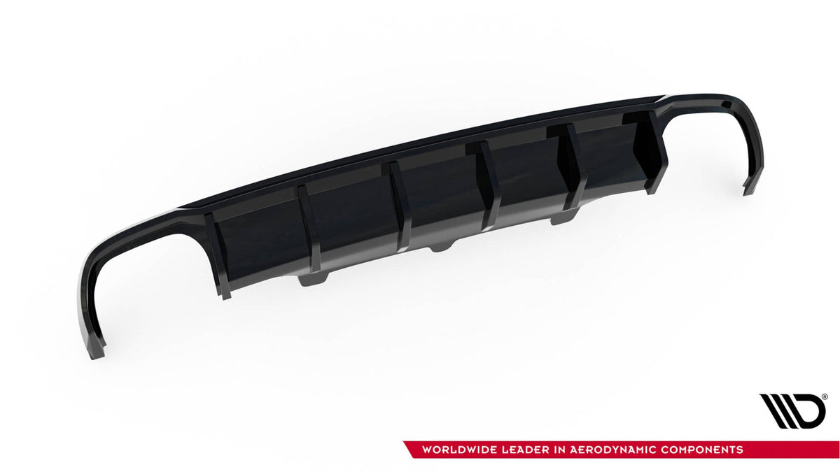 Difusor trasero para Audi A6 Sedan / Avant C7 (Version with dual Exhausts on both sides)
