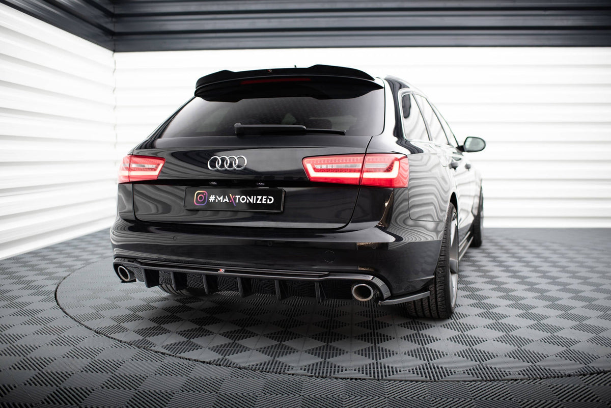 Difusor trasero para Audi A6 Sedan / Avant C7 (Version with single Exhausts on both sides)