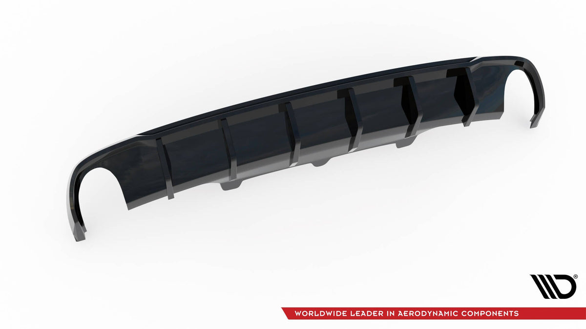 Difusor trasero para Audi A6 Sedan / Avant C7 (Version with single Exhausts on both sides)