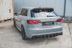 Difusor trasero para Audi RS3 8V Sportback