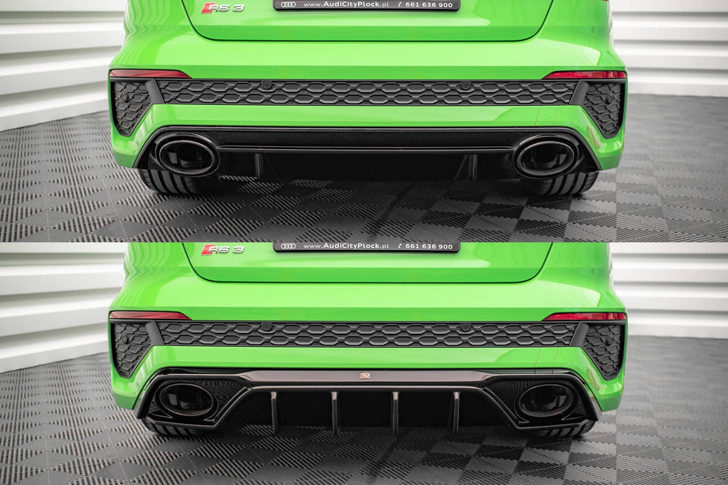 Difusor trasero para Audi RS3 8Y