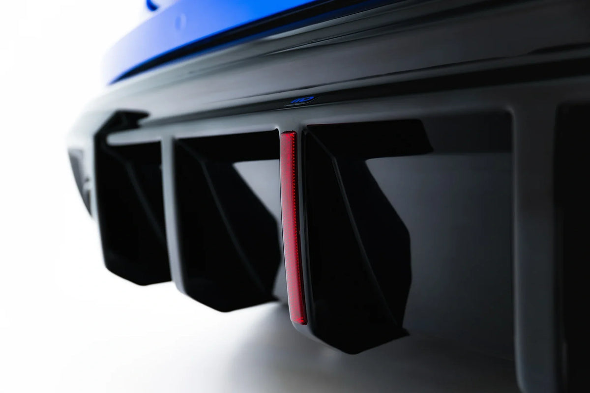 Difusor trasero para Audi RS3 8Y Sportback 8Y Facelift (Version with original reflector)