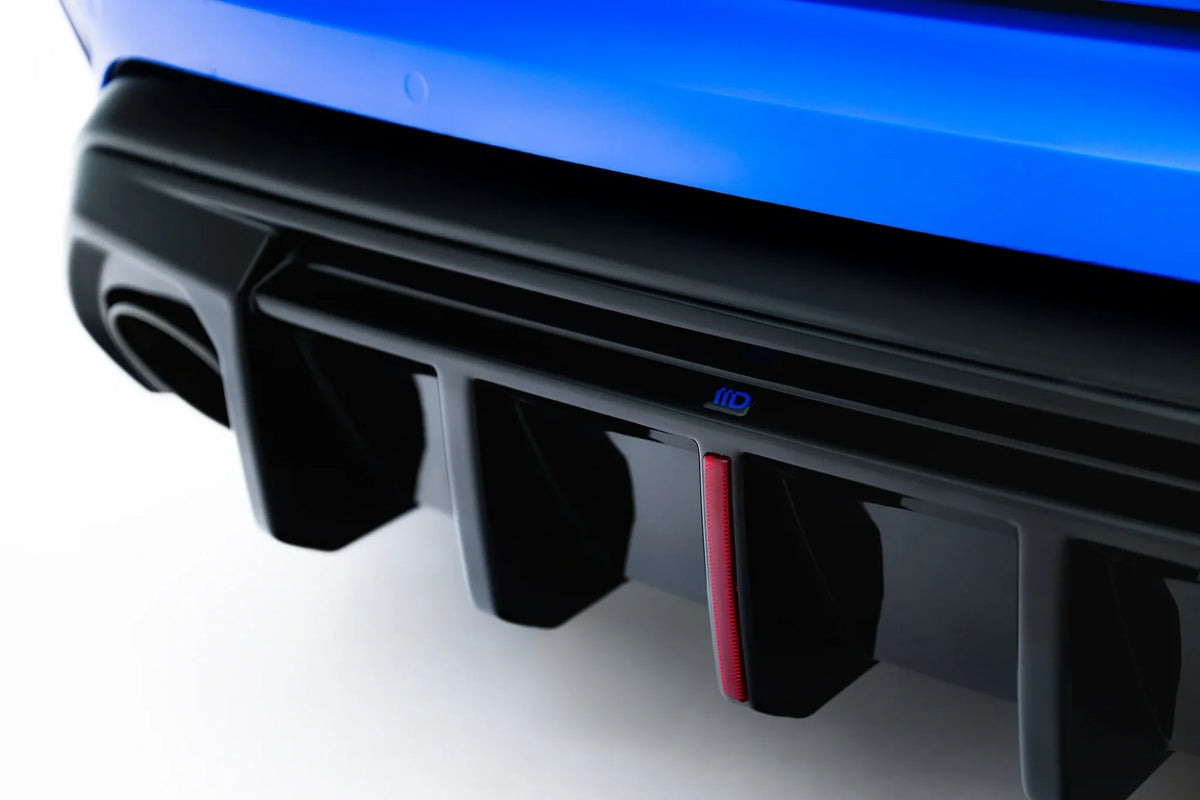 Difusor trasero para Audi RS3 8Y Sportback 8Y Facelift (Version with original reflector)