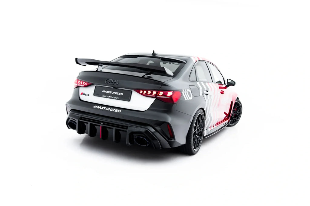Difusor trasero para Audi RS3 Sedan 8Y Facelift (Version with original reflector)