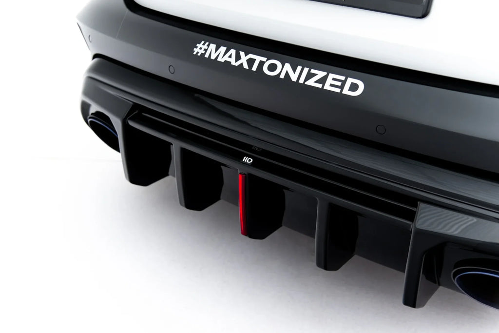 Difusor trasero para Audi RS3 Sedan 8Y Facelift (Version with original reflector)
