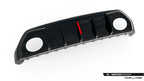 Difusor trasero para Audi RS3 Sedan 8Y Facelift (Version with original reflector)