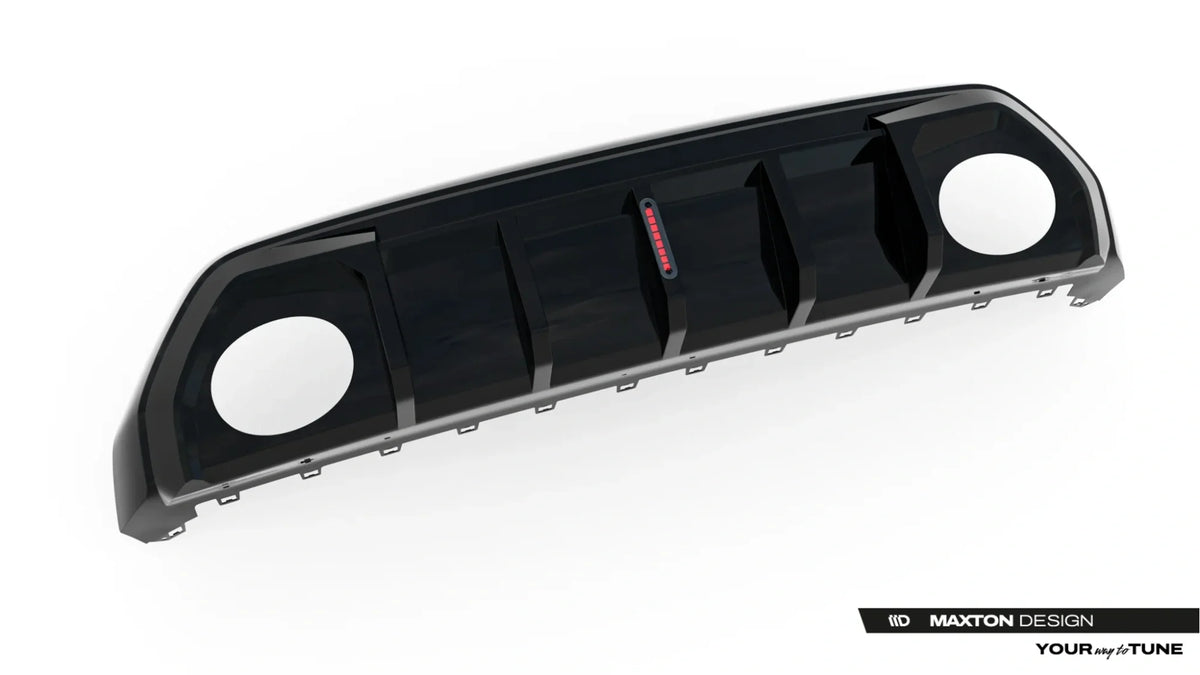 Difusor trasero para Audi RS3 Sedan 8Y Facelift (Version with LED light)