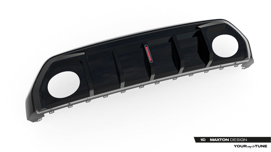 Difusor trasero para Audi RS3 Sportback 8Y Facelift (Version with LED light)