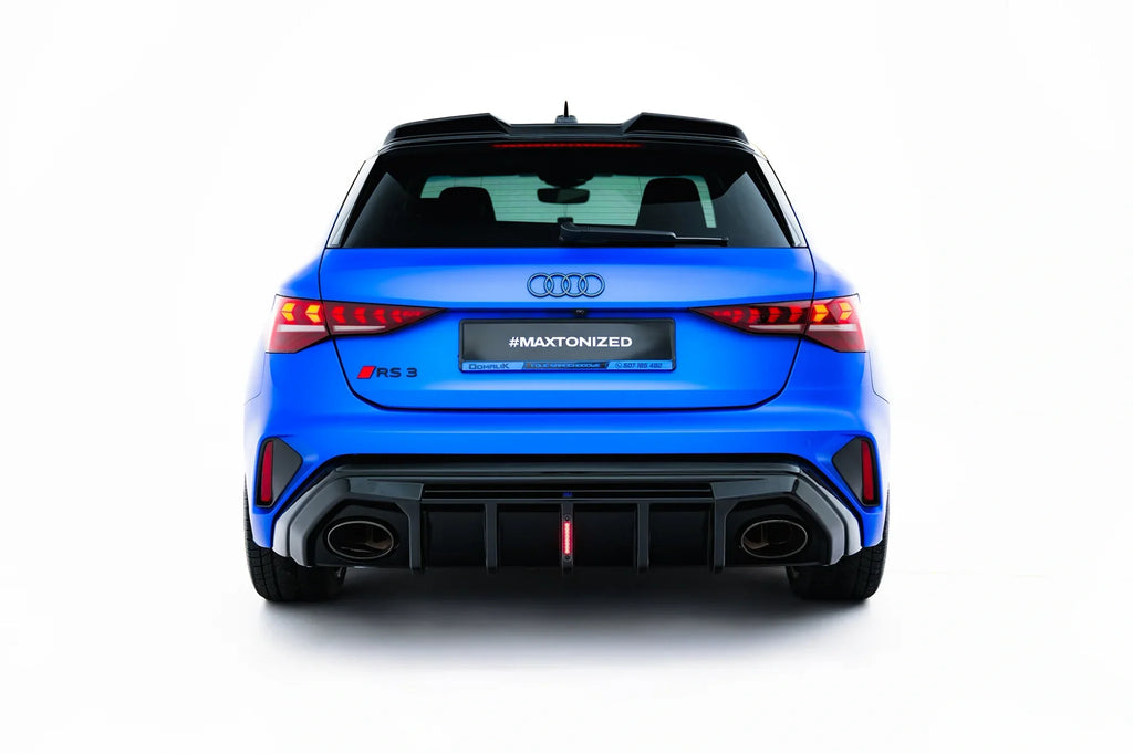Difusor trasero para Audi RS3 Sportback 8Y Facelift (Version with LED light)