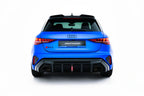 Difusor trasero para Audi RS3 Sportback 8Y Facelift (Version with LED light)