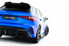 Difusor trasero para Audi RS3 Sportback 8Y Facelift (Version with LED light)