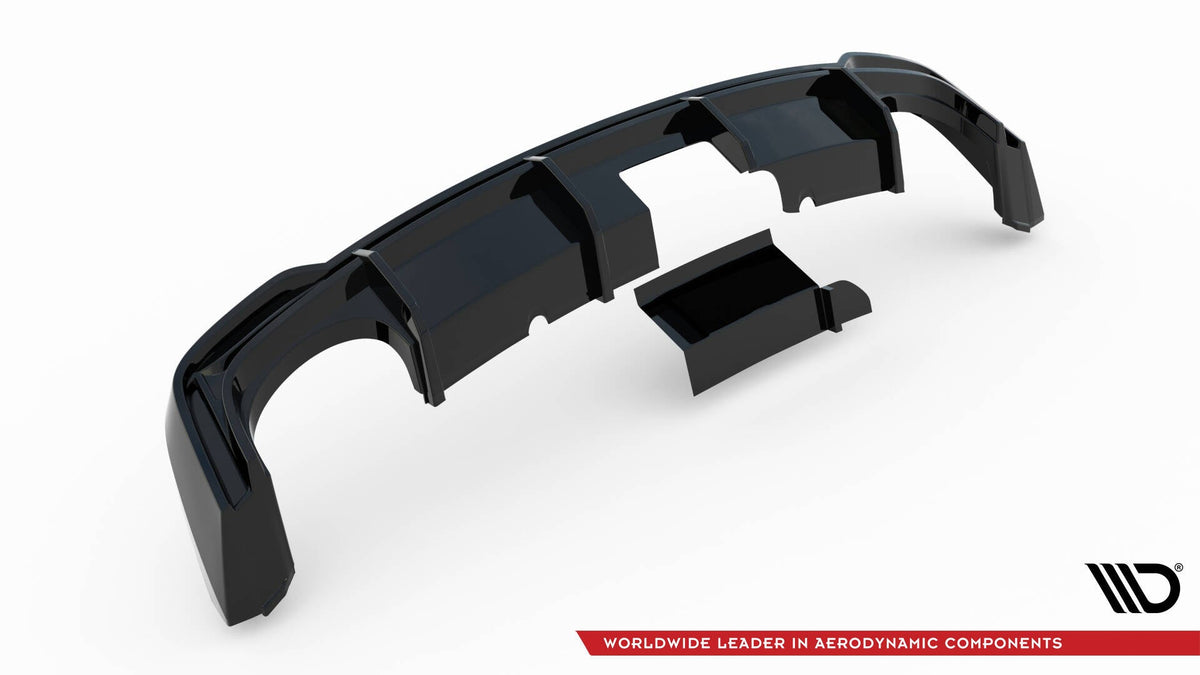 Difusor trasero para Audi RS7 C8 (Version with towbar)