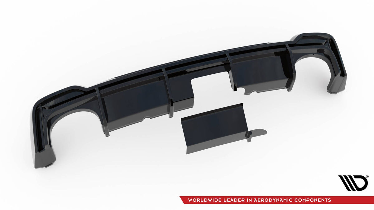 Difusor trasero para Audi RS7 C8 (Version with towbar)