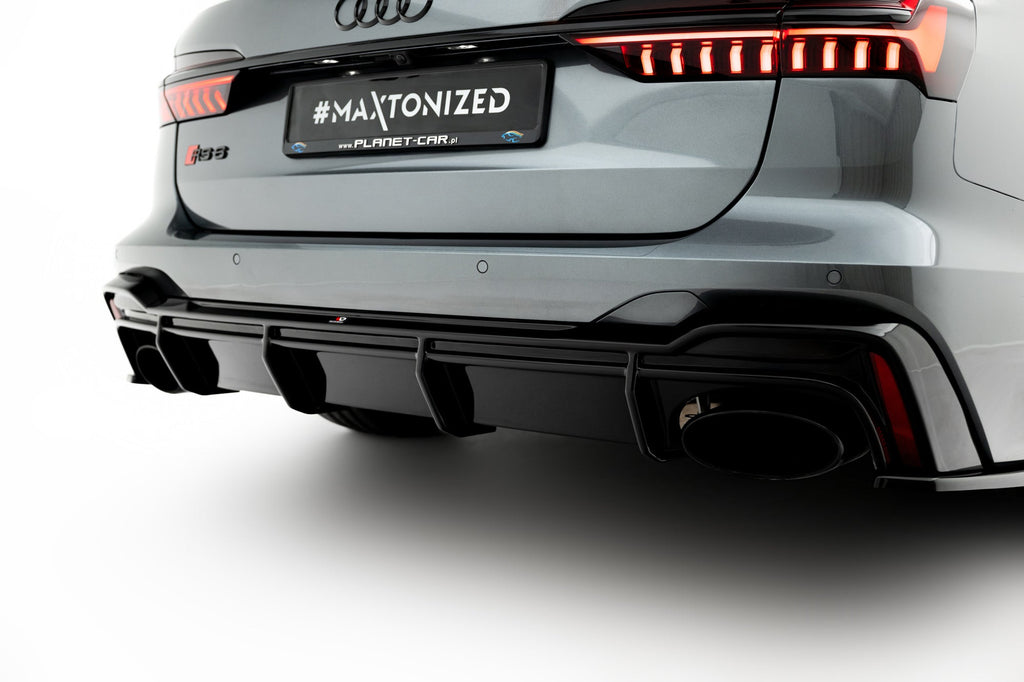 Difusor trasero para Audi RS7 C8 (Version with towbar)