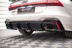Difusor trasero para Audi RS7 C8 (Version with towbar)