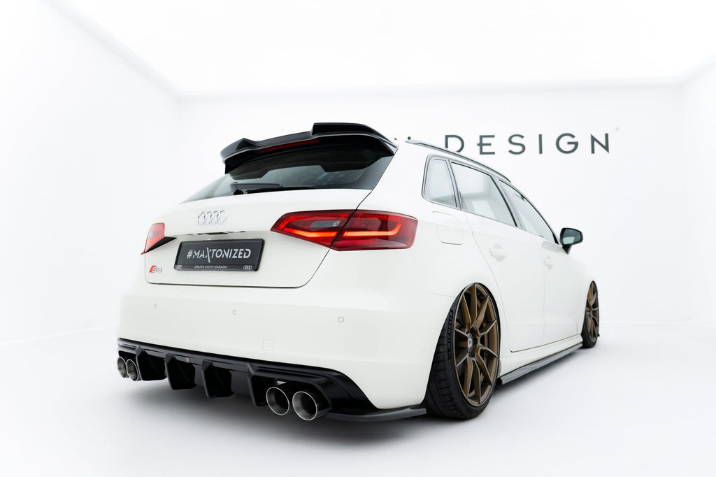 Difusor trasero para Audi S3 Sportback 8V